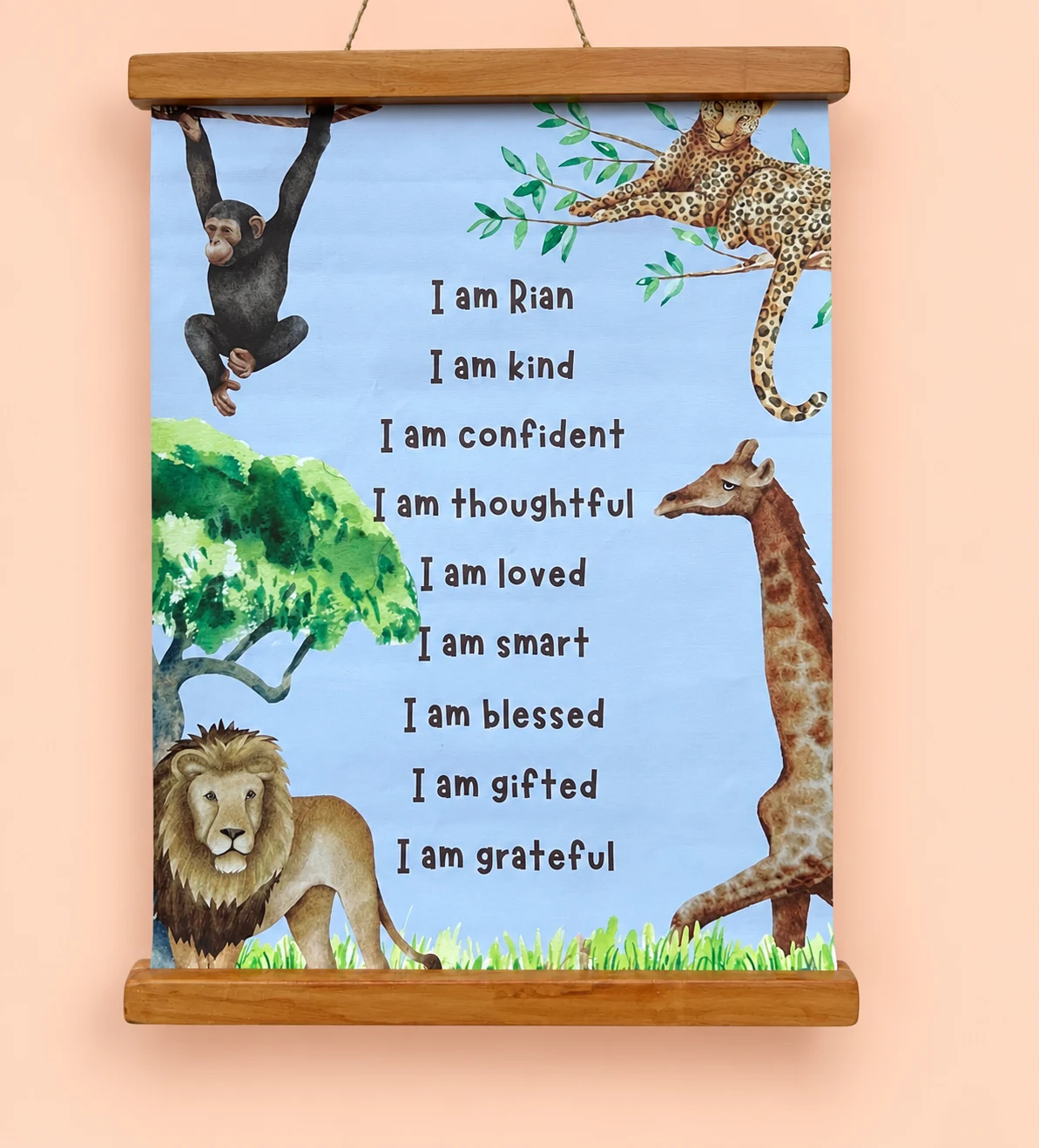Wildlife Affirmation Canvas Print