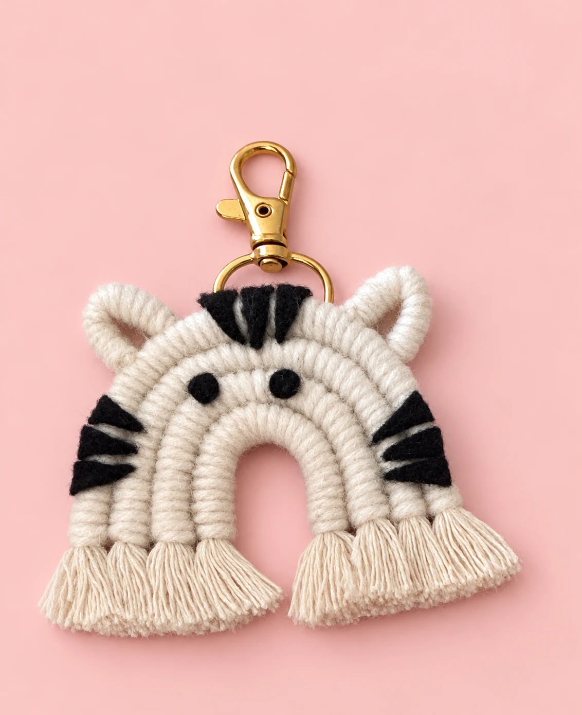 Zebra Keychain