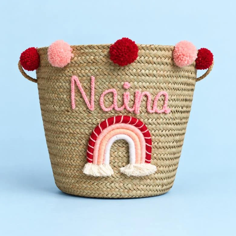 Rose & Red Rainbow Basket