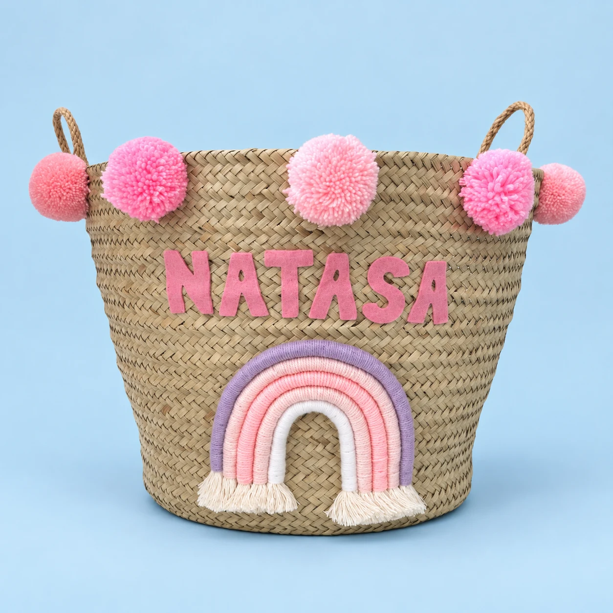 Lavender & Blush Rainbow Basket
