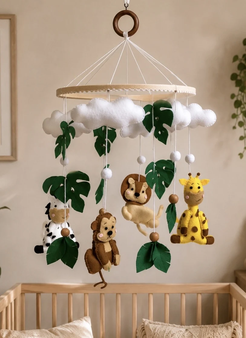 Safari Baby Mobile