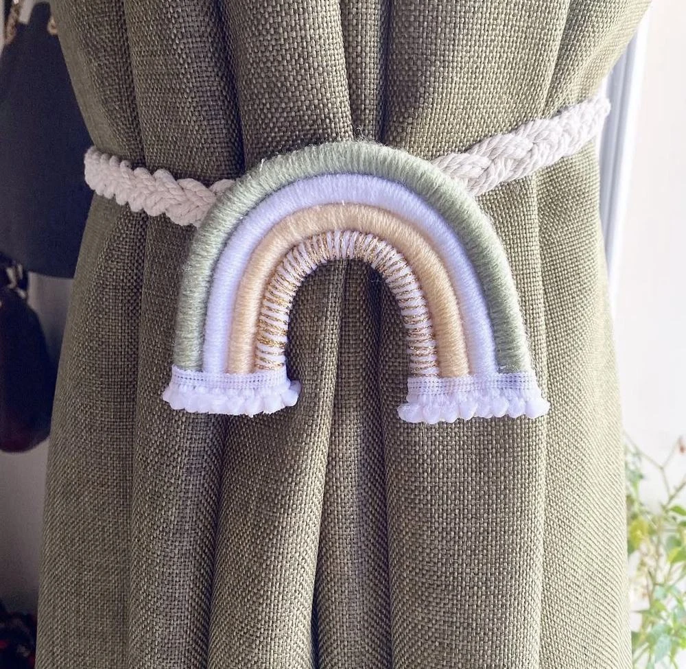 Rainbow Curtain Ties