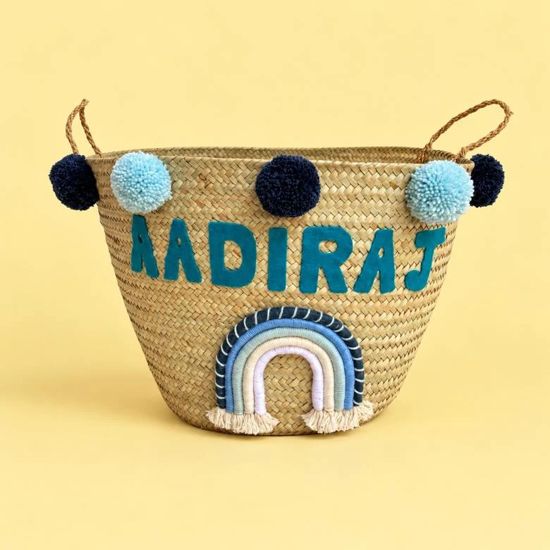Ocean Rainbow Basket