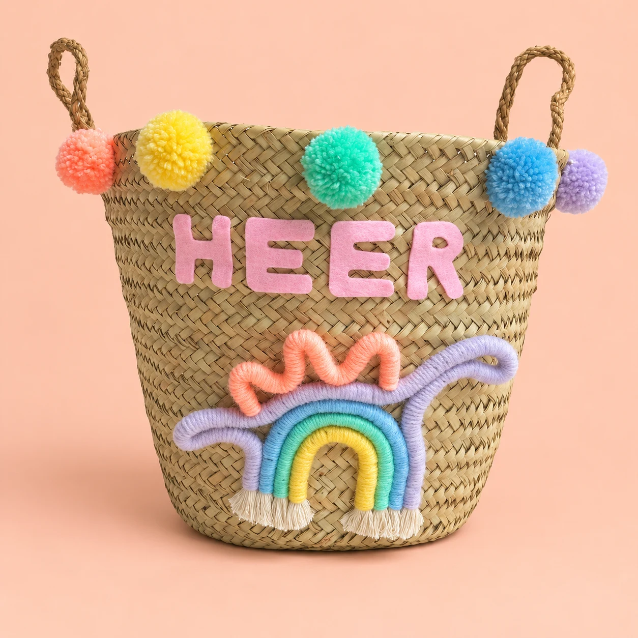 Dinosaur Basket — detail