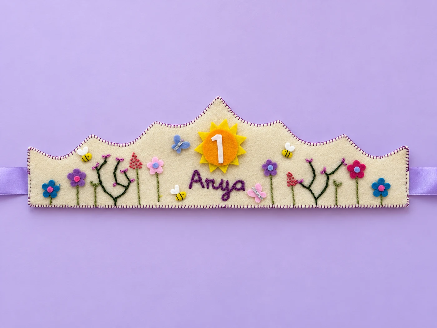 Arya Meadow Birthday Crown
