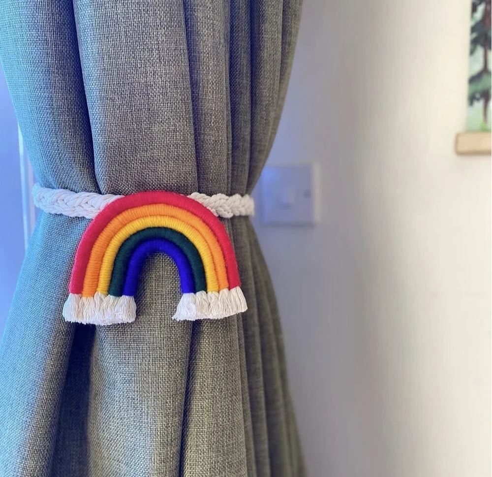 Rainbow Curtain Ties