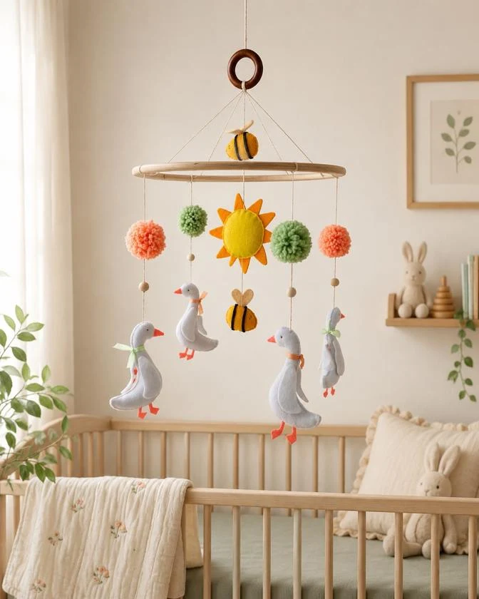 Little Geese Baby Mobile