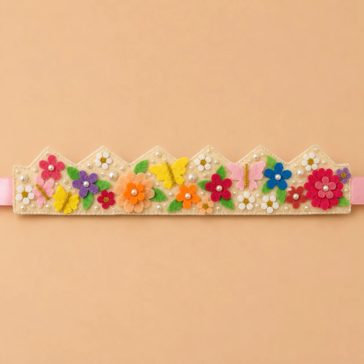Flower & Butterfly Birthday Crown