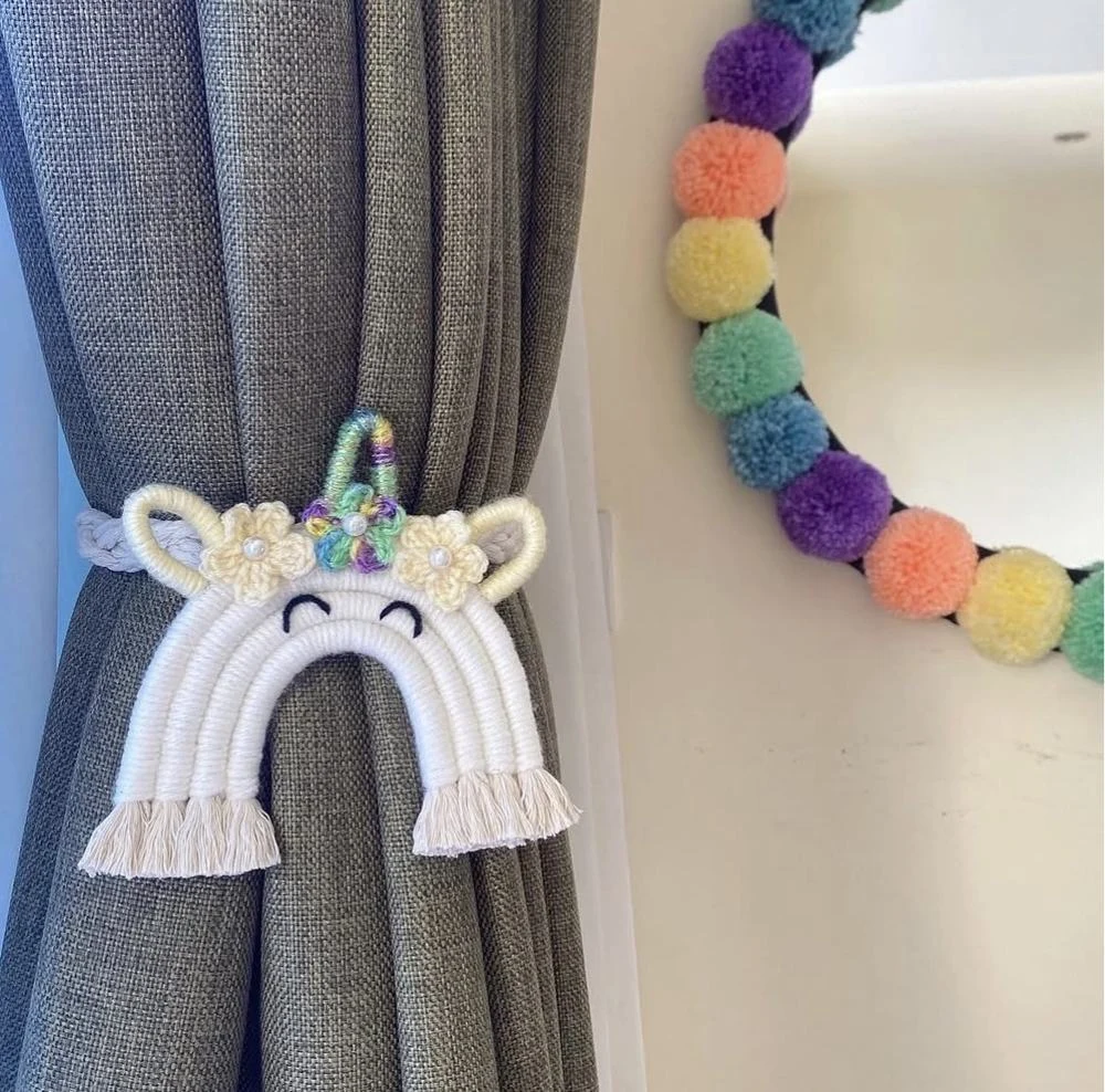 Rainbow Curtain Ties