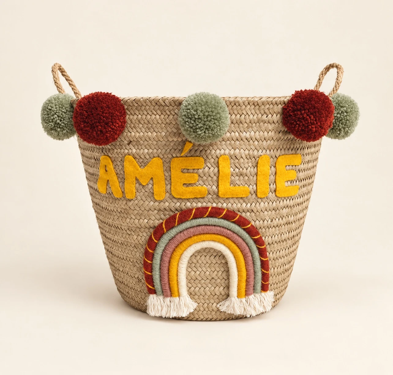 Amelie Rainbow Basket