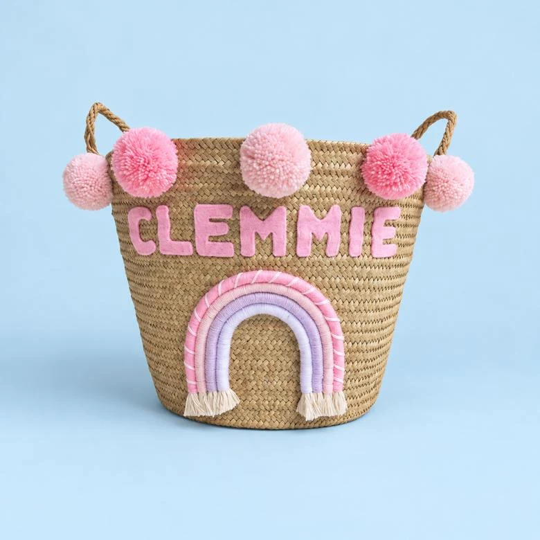 Blush & Lavender Rainbow Basket